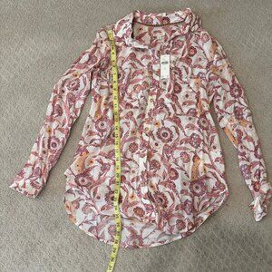 NWT: Anthropology Pilcro Brand Beautiful Blouse - XS